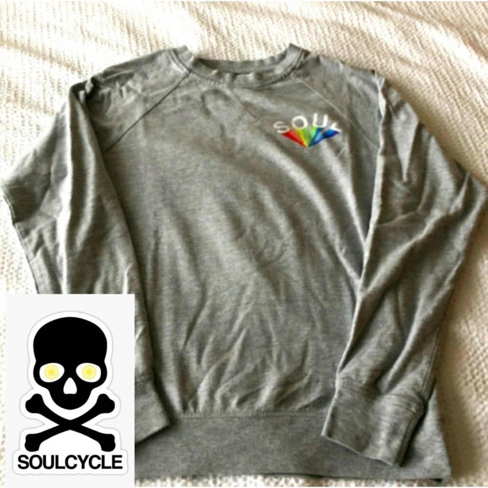 RAINBOW SoulCycle crewneck sweatshirt